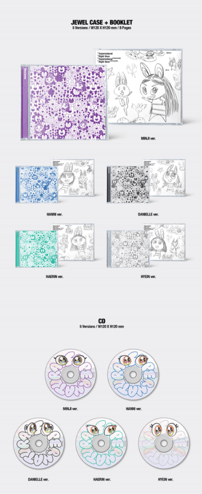 NEWJEANS - SUPERNATURAL - NJ X MURAKAMI (CROSS BAG VER.) - J-Store Online