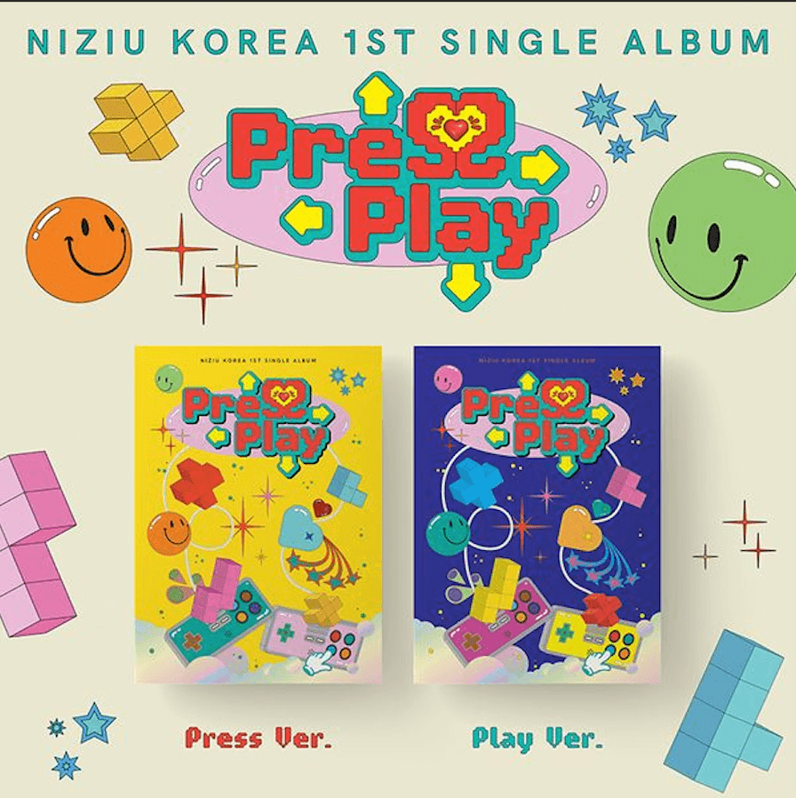 NIZIU - PRESS PLAY (1ST SINGLE ALBUM) - J-Store Online