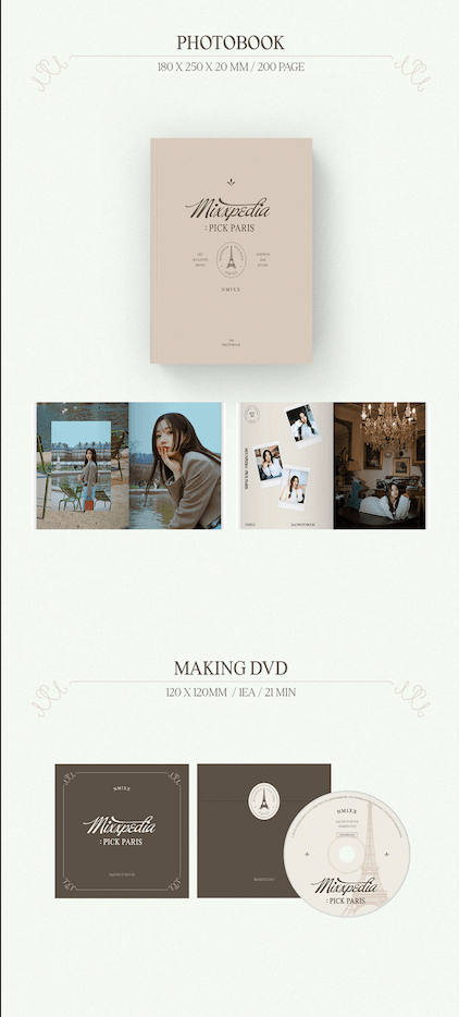 NMIXX - MIXXPEDIA: PICK PARIS (2ND PHOTOBOOK) - J-Store Online