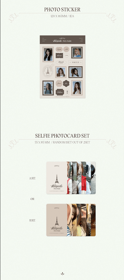 NMIXX - MIXXPEDIA: PICK PARIS (2ND PHOTOBOOK) - J-Store Online