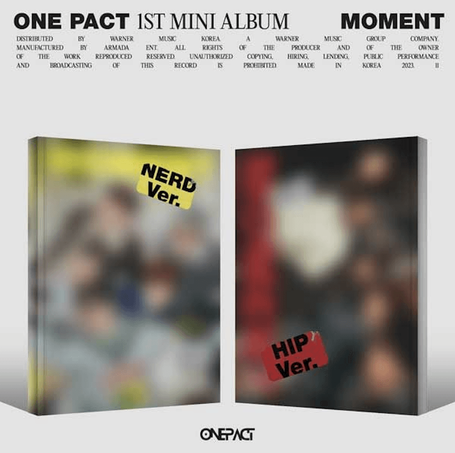 ONE PACT - MOMENT (1ST MINI ALBUM) - J-Store Online