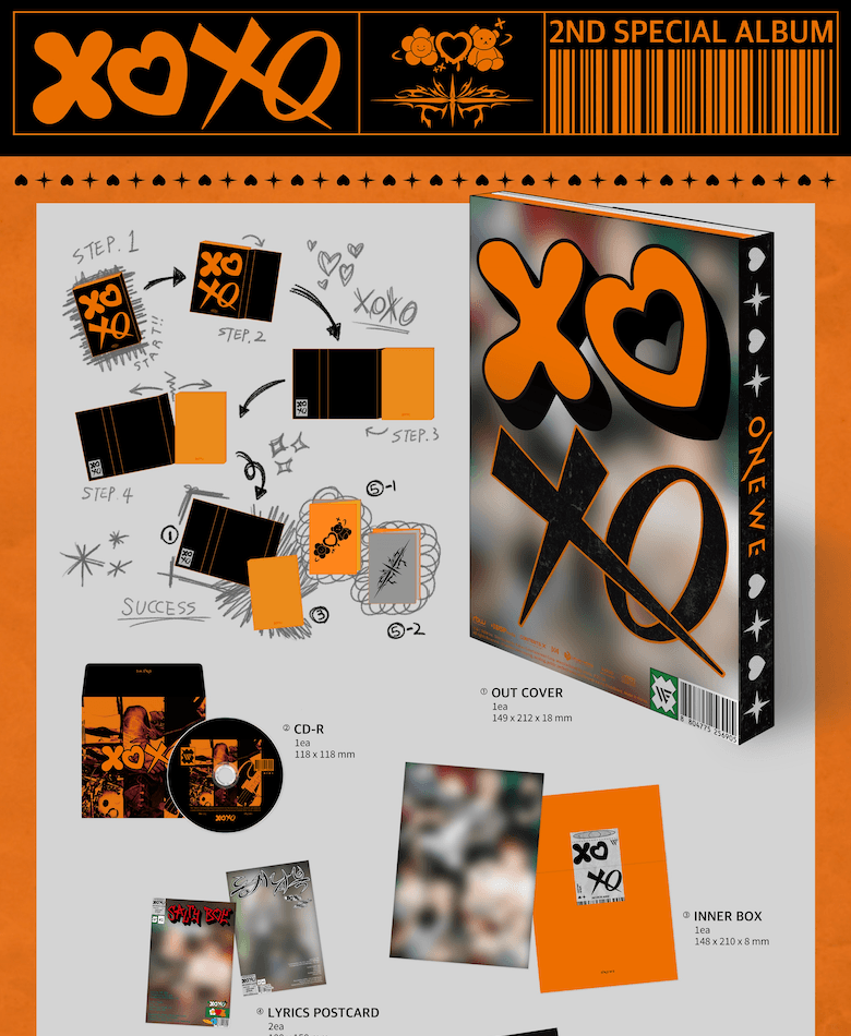 ONEWE - SPECIAL ALBUM (XOXO) - J-Store Online