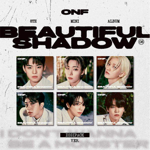 ONF - BEAUTIFUL SHADOW (8TH MINI ALBUM) DIGIPACK - J-Store Online