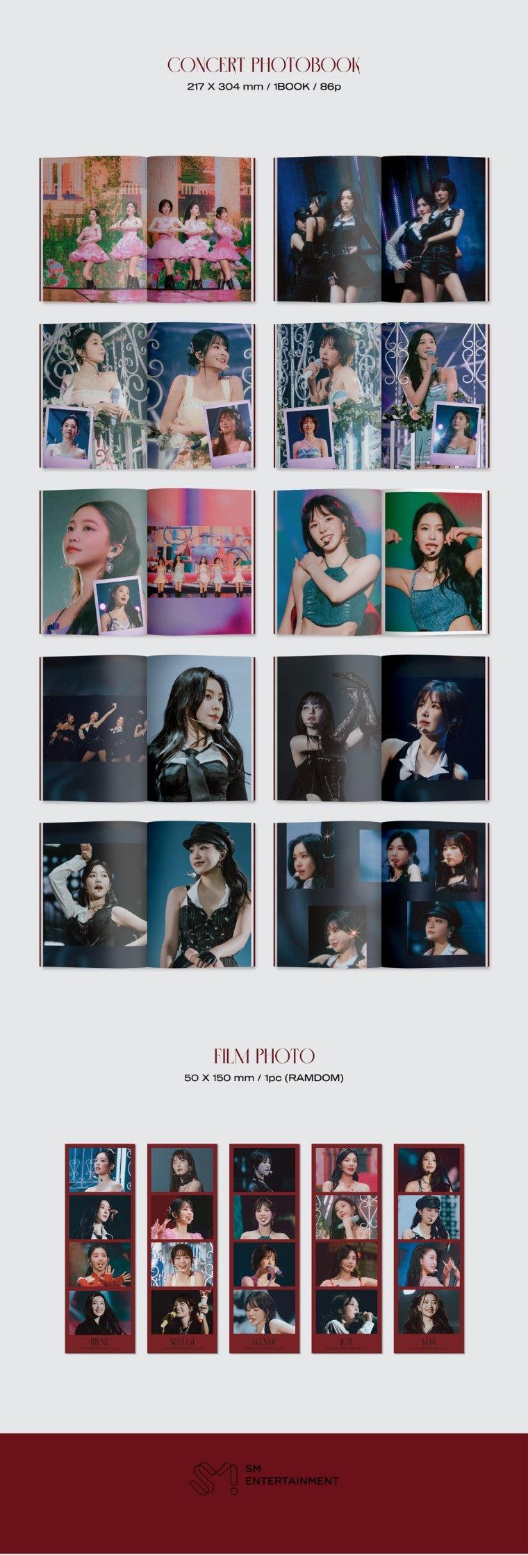 RED VELVET - 4TH CONCERT : 'R TO V' CONCERT PHOTOBOOK - J-Store Online