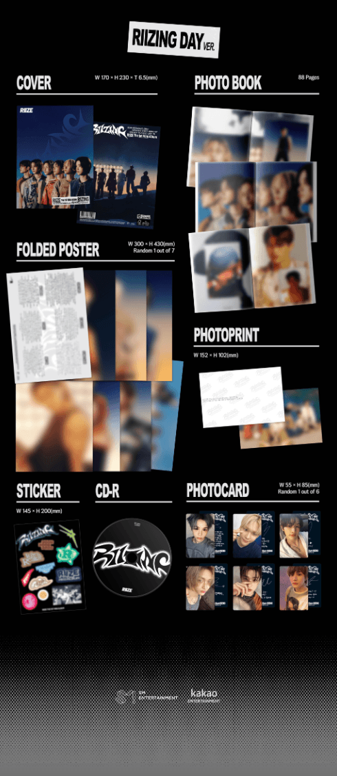 RIIZE - [RIIZING] (1ST MINI ALBUM) (PHOTO BOOK VER.) - J-Store Online