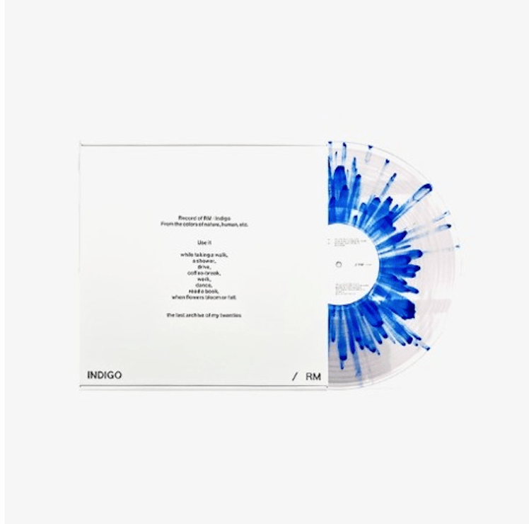 RM (BTS) - INDIGO VINYL (LIMITED EDITION) - J-Store Online