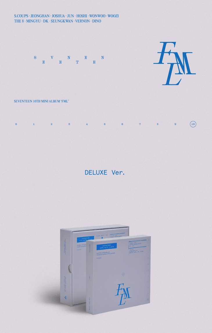 SEVENTEEN - 10TH MINI ALBUM - FML (DELUXE VER.) - J-Store Online