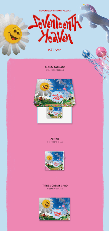 SEVENTEEN - 11TH MINI ALBUM - SEVENTEENTH HEAVEN - KIT VER. - J-Store Online