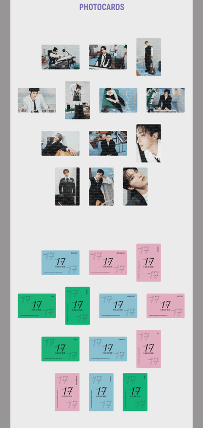 SEVENTEEN - 17 IS RIGHT HERE - PHOTOCARD SET - Pre-Order - J-Store Online