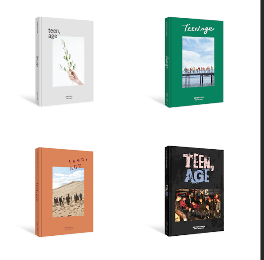 SEVENTEEN - 2ND ALBUM [TEEN, AGE] - NEUAUFLAGE - J-Store Online