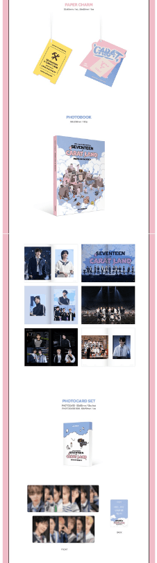 SEVENTEEN - 7TH FAN MEETING: 2023 SEVENTEEN IN CARAT LAND MEMORY BOOK + DIGITAL CODE - J-Store Online