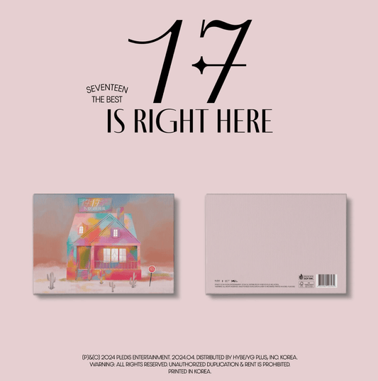 SEVENTEEN - BEST ALBUM - 17 IS RIGHT HERE - DELUXE VER. - J-Store Online