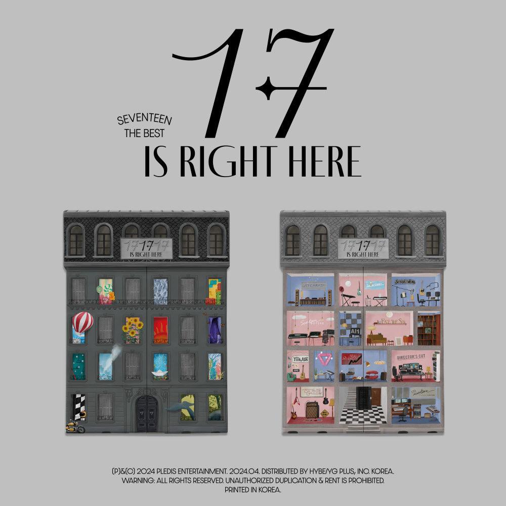 SEVENTEEN - SEVENTEEN BEST ALBUM - 17 IS RIGHT HERE - J-Store Online