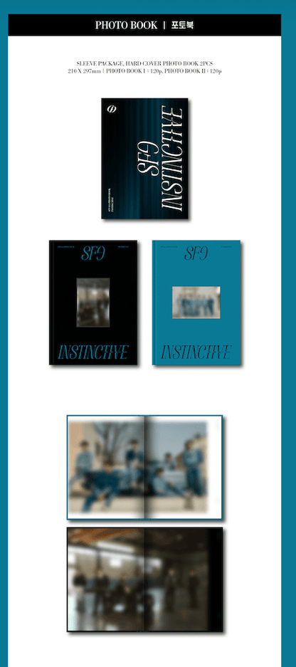 SF9 - 4th PHOTOBOOK [INSTINCTIVE] - J-Store Online