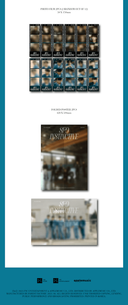 SF9 - 4th PHOTOBOOK [INSTINCTIVE] - J-Store Online