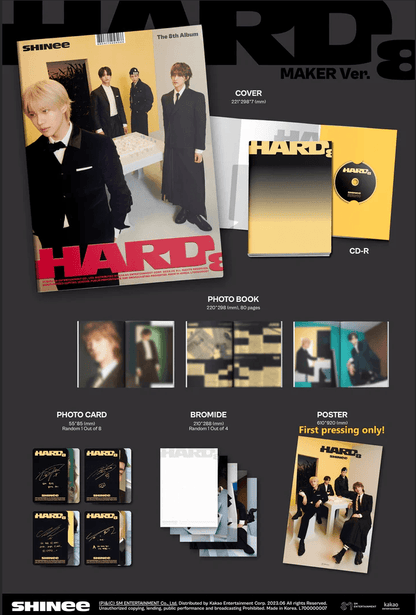 SHINEE - VOL. 8 (HARD) - (PHOTOBOOK VER.) - J-Store Online