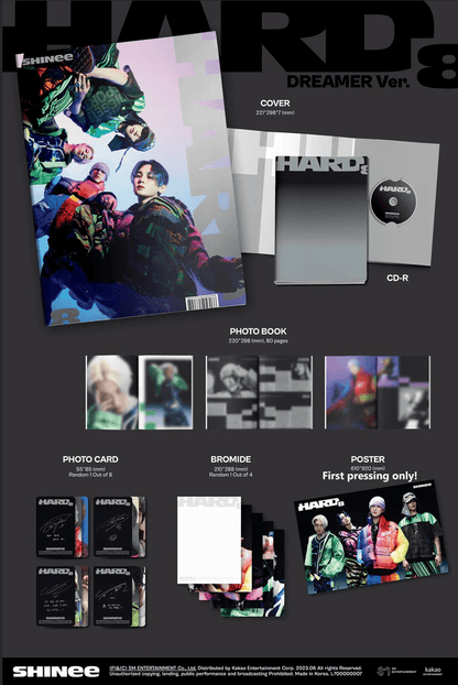 SHINEE - VOL. 8 (HARD) - (PHOTOBOOK VER.) - J-Store Online