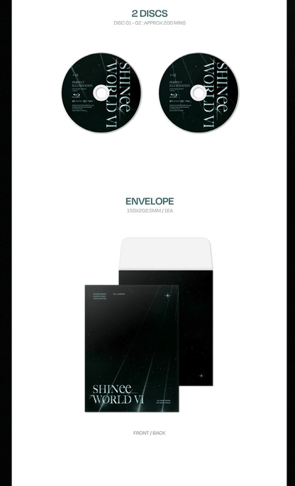 SHINEE - WORLD VI - PERFECT ILLUMINATION IN SEOUL - BLU-RAY - J-Store Online