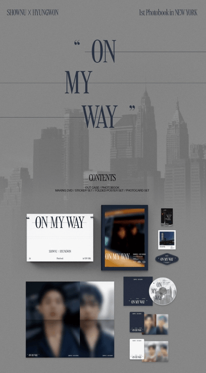 SHOWNU X HYUNGWON - 1ST PHOTO EXHIBITION - ON MY WAY - PHOTOBOOK - J-Store Online