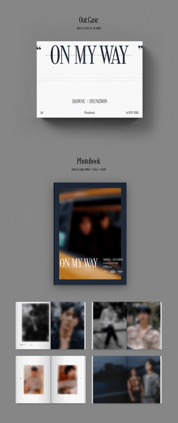 SHOWNU X HYUNGWON - 1ST PHOTO EXHIBITION - ON MY WAY - PHOTOBOOK - J-Store Online