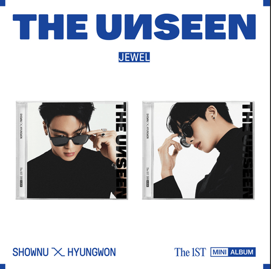 SHOWNU X HYUNGWON (MONSTA X) - THE UNSEEN (1ST MINI ALBUM) - JEWEL VER. - J-Store Online