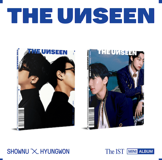 SHOWNU X HYUNGWON (MONSTA X) - THE UNSEEN (1ST MINI ALBUM) - PHOTOBOOK VER. - J-Store Online