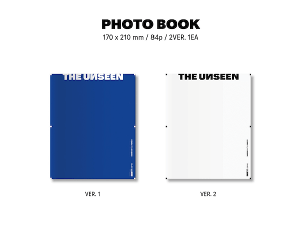 SHOWNU X HYUNGWON (MONSTA X) - THE UNSEEN (1ST MINI ALBUM) - PHOTOBOOK VER. - J-Store Online