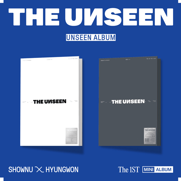 SHOWNU X HYUNGWON (MONSTA X) - THE UNSEEN (1ST MINI ALBUM) - UNSEEN ALBUM - J-Store Online