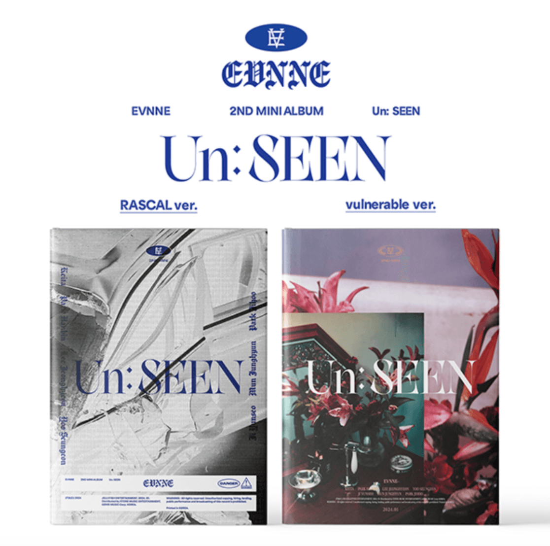 [Signed] EVNNE - 2nd MINI ALBUM - Un:SEEN - J-Store Online