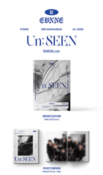 [Signed] EVNNE - 2nd MINI ALBUM - Un:SEEN - J-Store Online