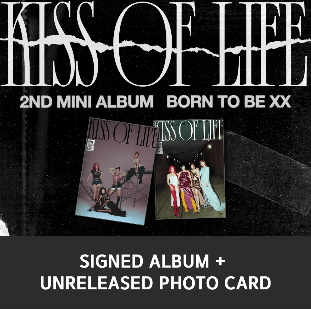 [SIGNED] KISS OF LIFE - BORN TO BE XX (2ND MINI ALBUM) - J-Store Online