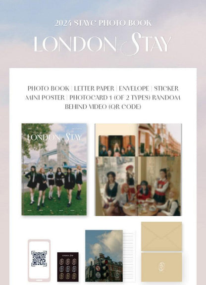 STAYC - 2024 STAYC PHOTOBOOK - LONDON STAY - J-Store Online