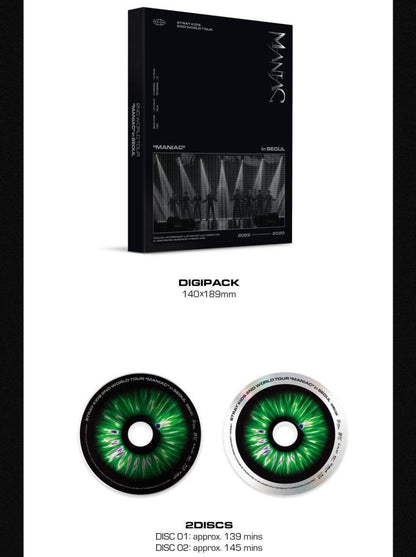 STRAY KIDS - 2ND WORLD TOUR "MANIAC" IN SEOUL - BLU-RAY - J-Store Online