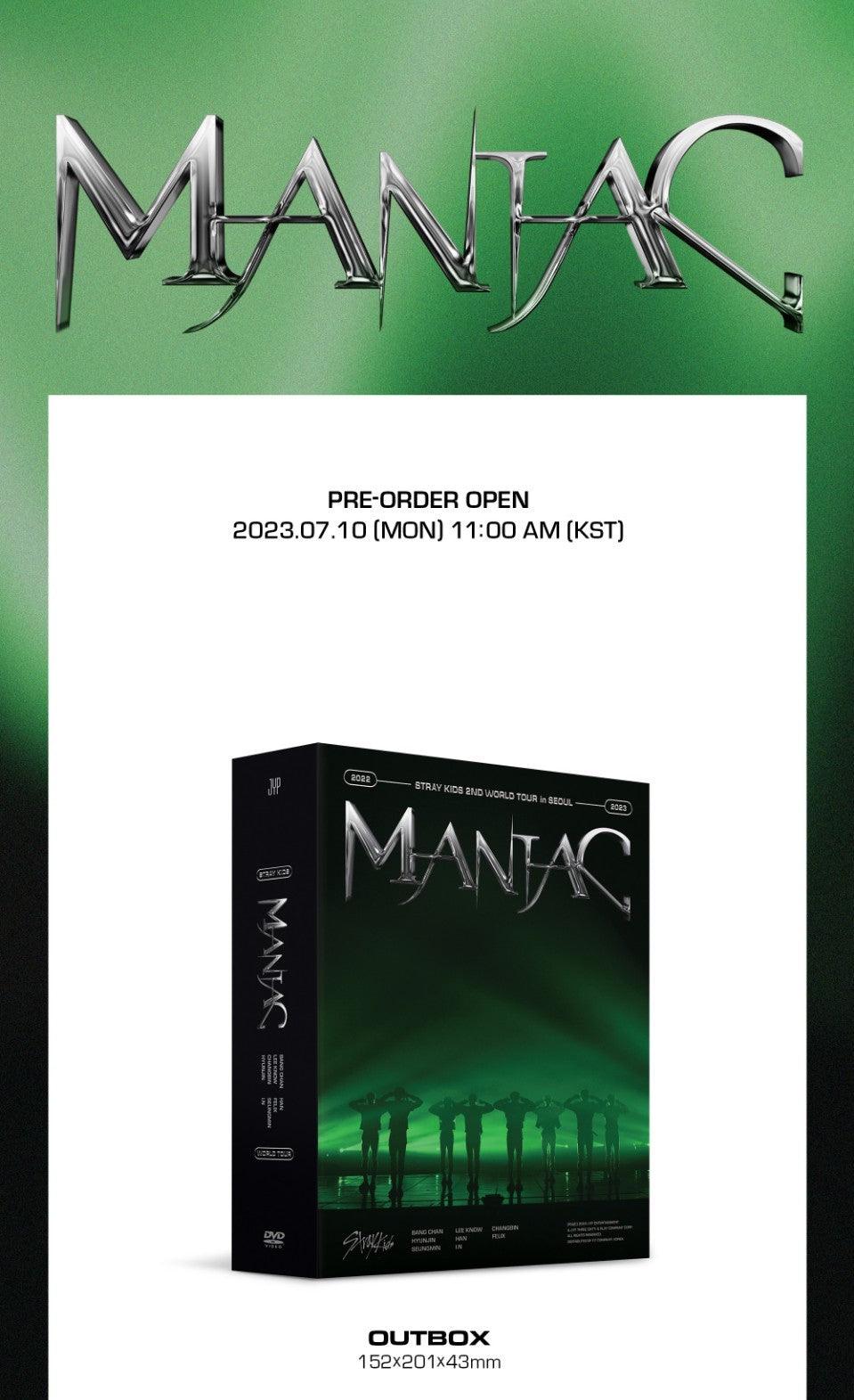 STRAY KIDS - 2ND WORLD TOUR "MANIAC" IN SEOUL - DVD - J-Store Online