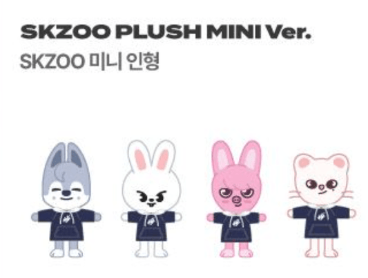 STRAY KIDS - 4TH FAN MEETING - SKZs MAGIC SCHOOL - SKZOO PLUSH MINI VER. - Pre-Order - J-Store Online