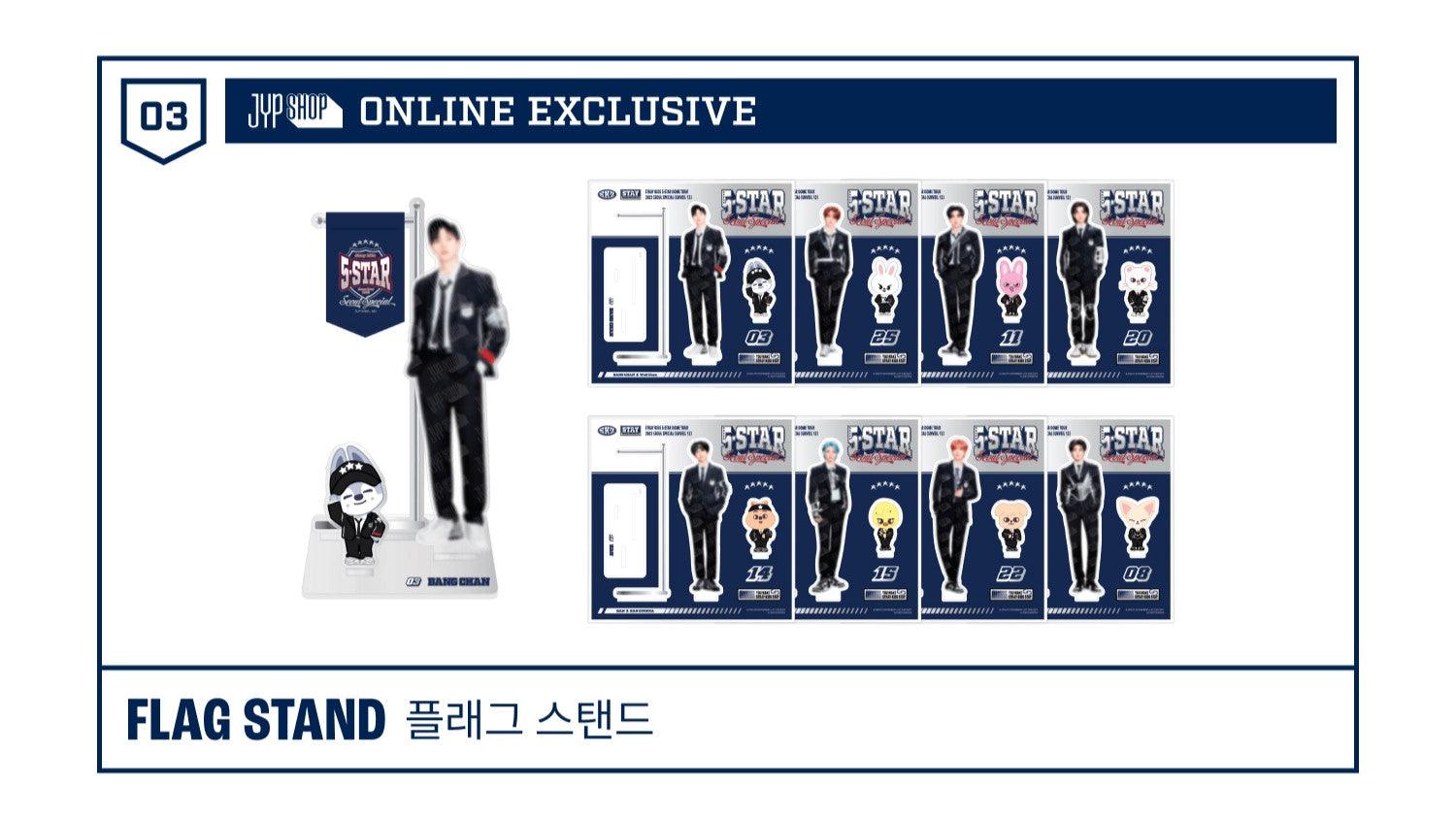 STRAY KIDS - 5 STAR SEOUL SPECIAL MERCHANDISE (DOME TOUR 2023) - FLAG STAND - J-Store Online