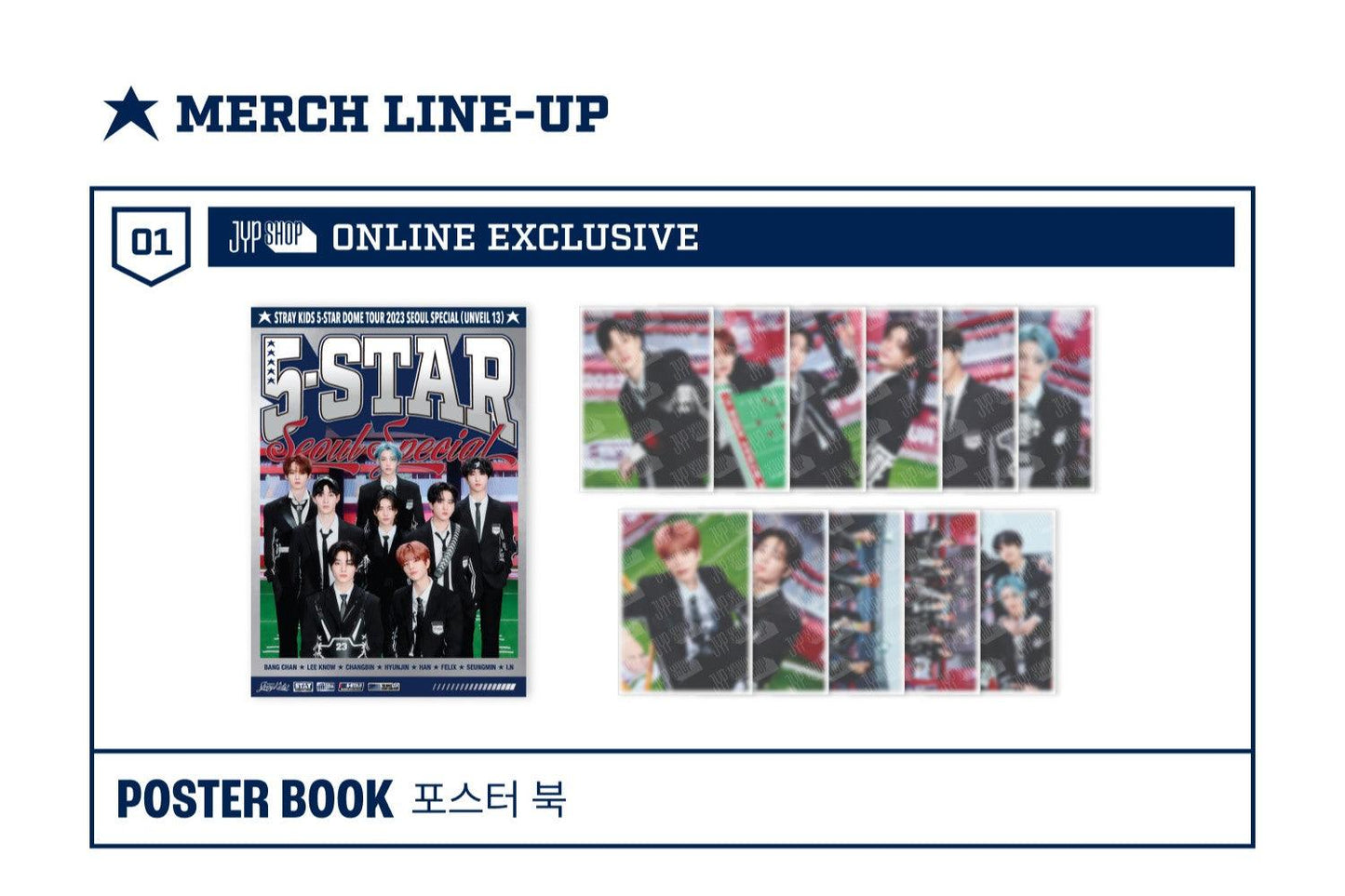 STRAY KIDS - 5 STAR SEOUL SPECIAL MERCHANDISE (DOME TOUR 2023) - POSTER BOOK - J-Store Online