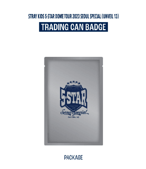 STRAY KIDS - 5 STAR SEOUL SPECIAL MERCHANDISE (DOME TOUR 2023) - TRADING CAN BADGE - J-Store Online