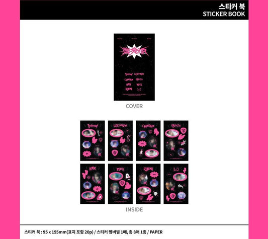 STRAY KIDS MERCH - 樂-STAR - ROCK STAR - STICKER BOOK - J-Store Online