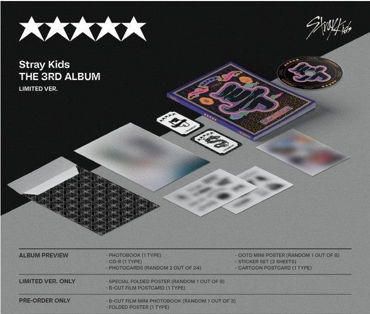 STRAY KIDS - VOL.3 [★★★★★(5 STAR)] (LIMITED EDITION) - J-Store Online