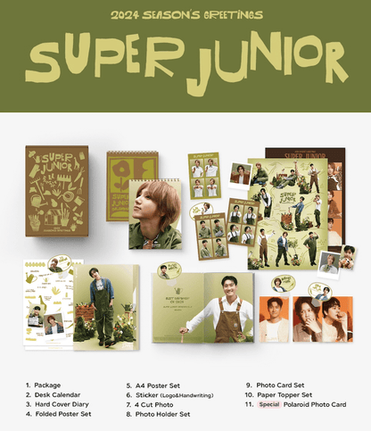 SUPER JUNIOR - 2024 SEASONS GREETINGS - J-Store Online