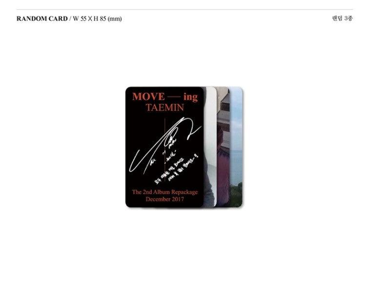 TAEMIN - MOVE-ING (2ND ALBUM REPACKAGE) - J-Store Online