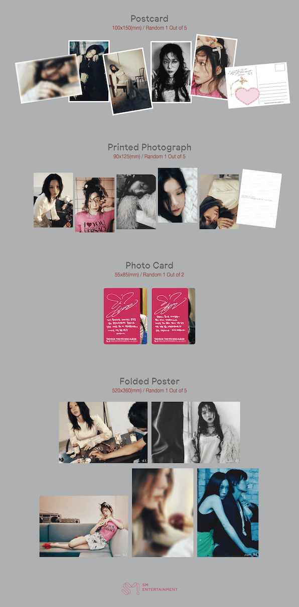 TAEYEON - (5TH MINI ALBUM) To. X - J-Store Online