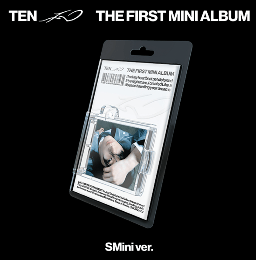 TEN - (1ST MINI ALBUM) TEN - SMINI VERSION - J-Store Online