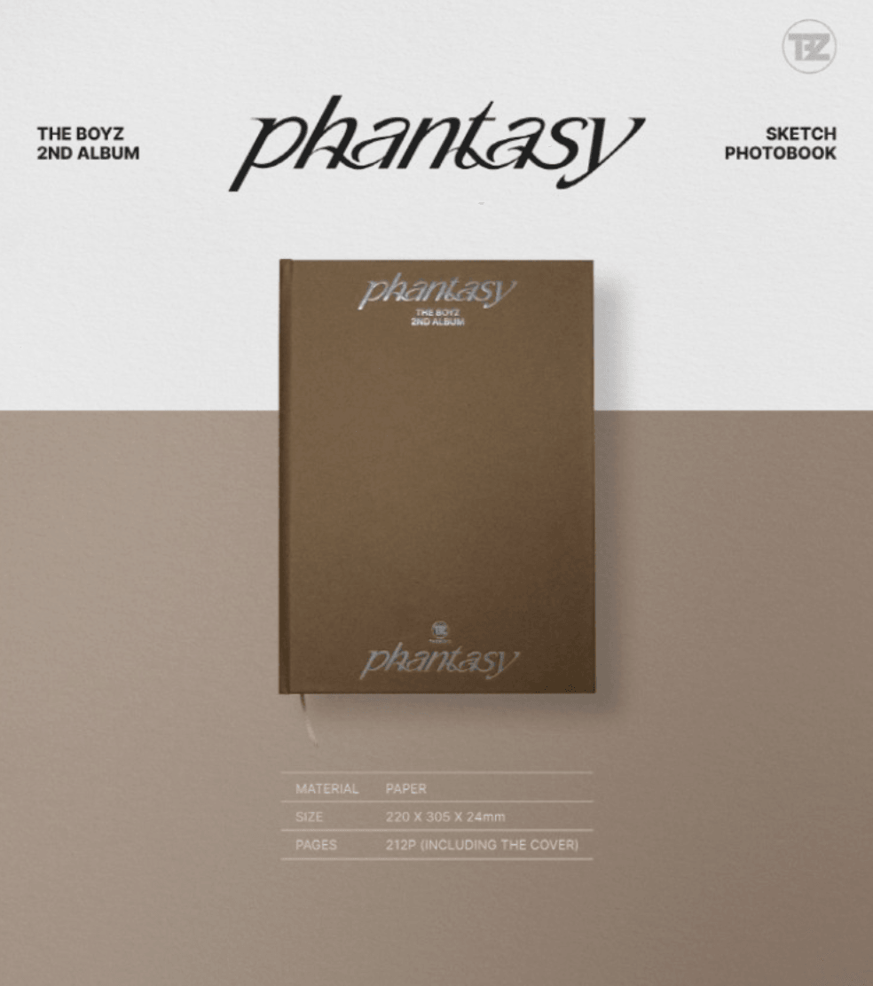 THE BOYZ - THE BOYZ 2ND ALBUM PHANTASY - SKETCH PHOTOBOOK - J-Store Online