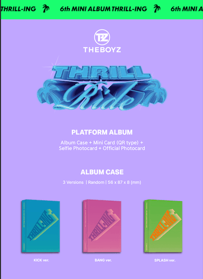 THE BOYZ - THRILL-ING (6TH MINI ALBUM) - PLATFORM VER. - J-Store Online