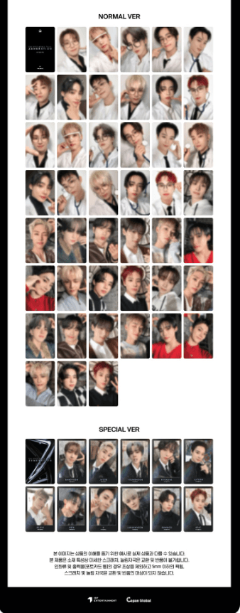 THE BOYZ - ZENERATION ENCORE - TRADING CARDS - J-Store Online