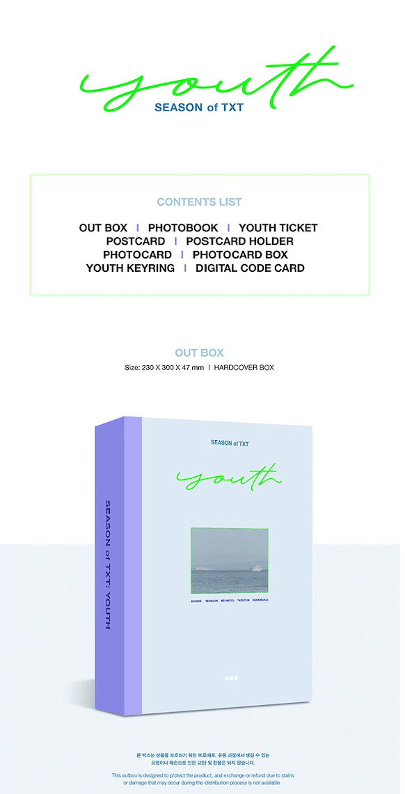 TOMORROW X TOGETHER (TXT) - SEASON OF TXT : YOUTH (DIGITAL CODE) - J-Store Online