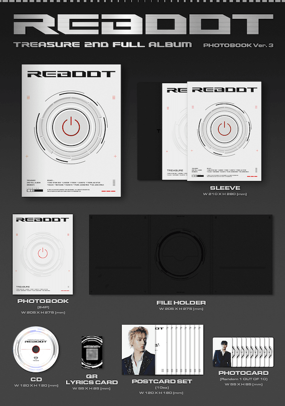 TREASURE - 2ND FULL ALBUM "REBOOT" PHOTOBOOK VER. - J-Store Online