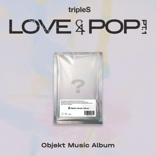 (Pre-Order) tripleS - LOVE&POP PT.1 - OBJEKT MUSIC ALBUM VER.